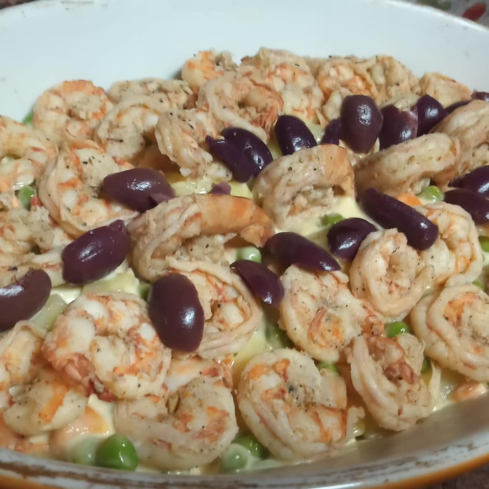 لاروس بالجمبرى طبق شيك للشيف وليد السعيد 