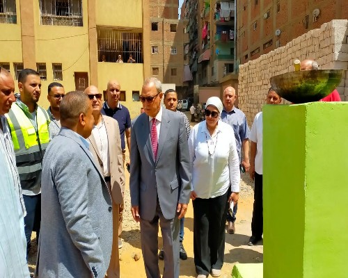 محافظ القليوبية يتفقد المشروعات الجاري تنفيذها بالخصوص والخانكة 