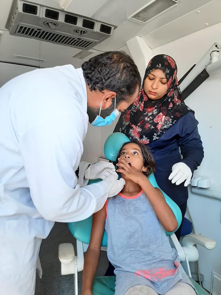 قوافل طبية  الي أودية  مجيرح ١ بدهب وخريزة بشرم الشيخ   