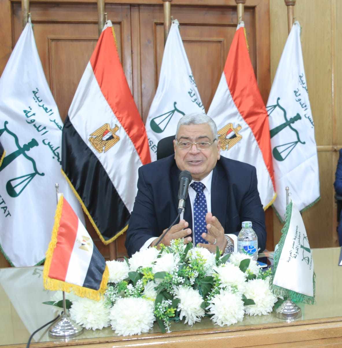 المستشار  أحمد عبود رئيس مجلس الدولة