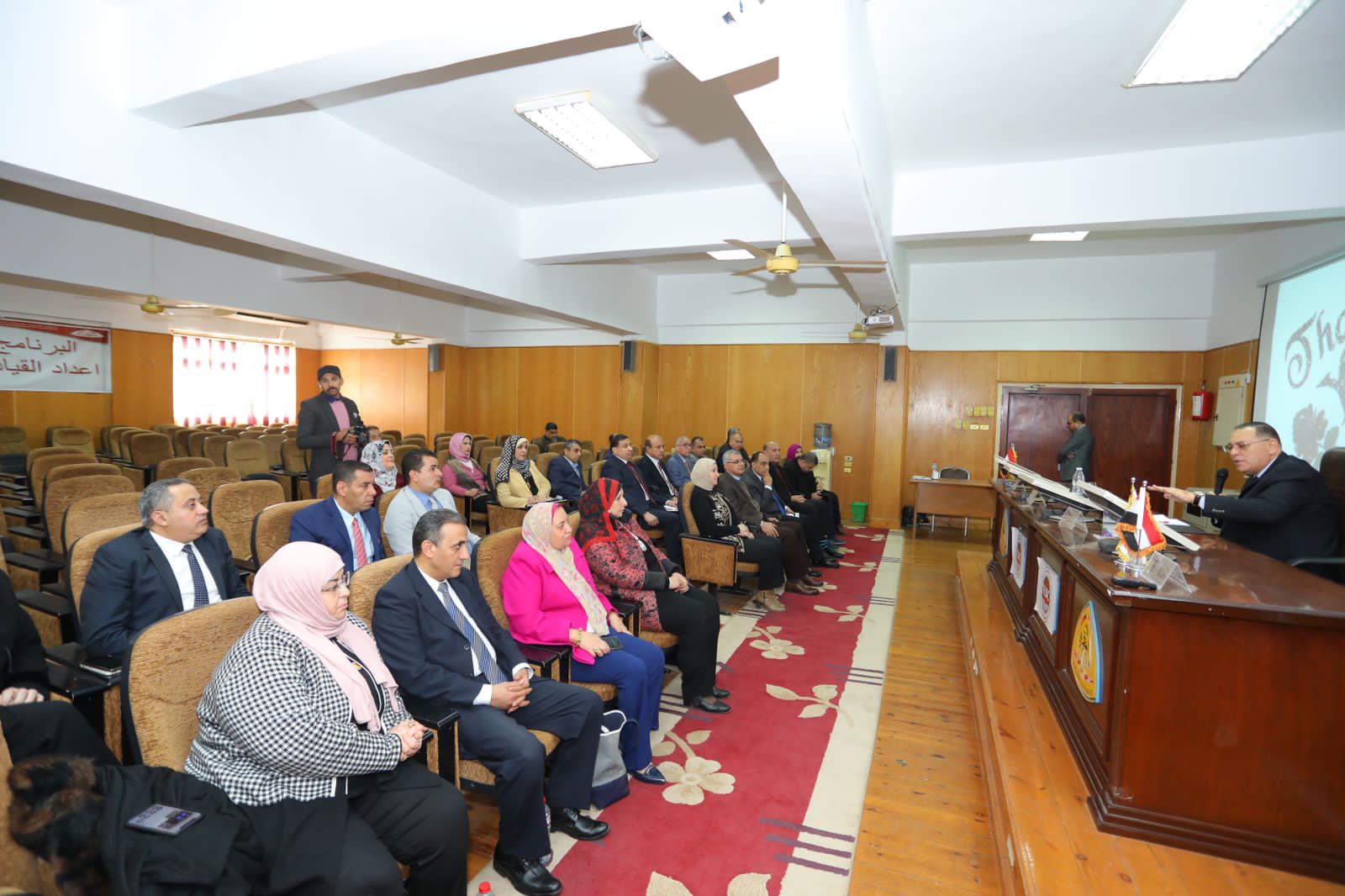 رئيس جامعة الزقازيق يستقبل محافظ الشرقية  