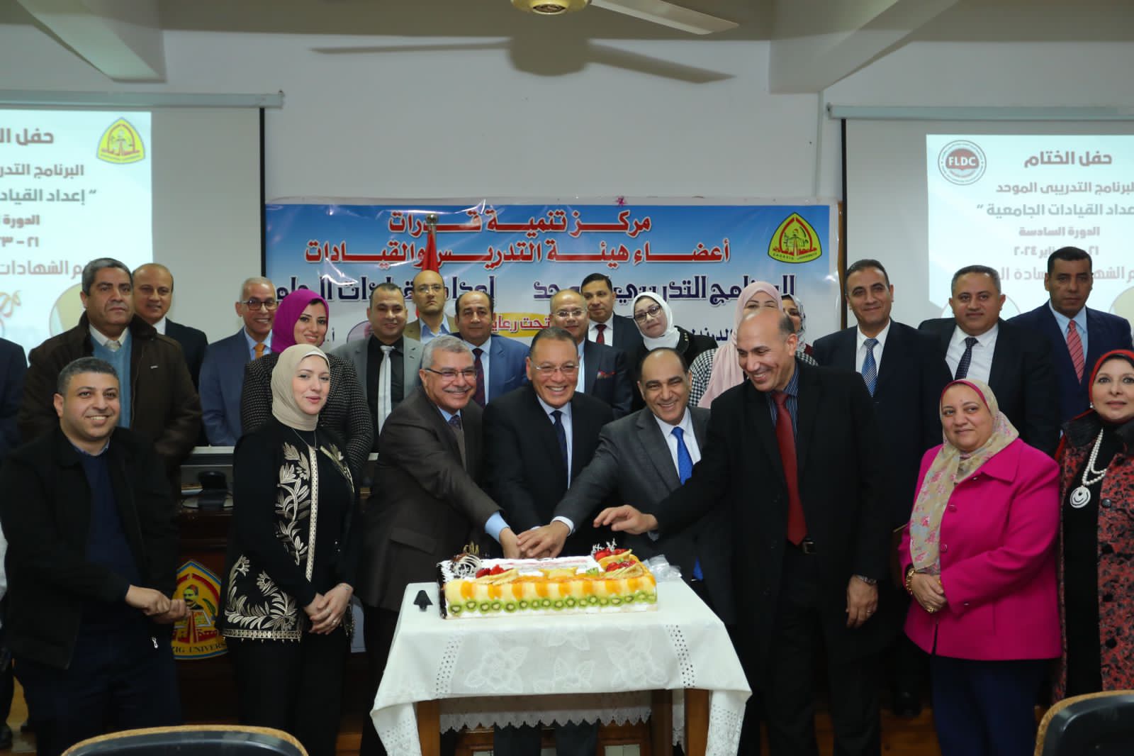 رئيس جامعة الزقازيق يستقبل محافظ الشرقية  