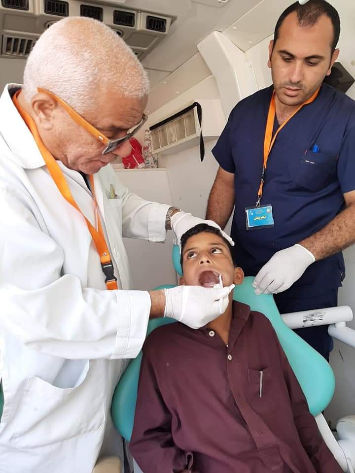 صحة جنوب سيناء تواصل القوافل المجانية لأهالي الوديان ..صور 