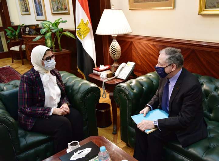 وزيرة الصحة تستقبل مبعوث سكرتير عام الأمم المتحدة لسلامة الطرق