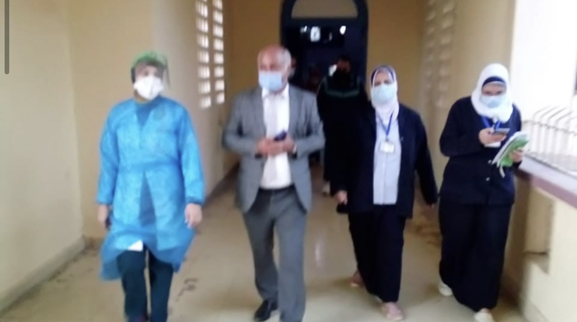 وكيل صحة الغربية فى جولة مفاجئة بمستشفيات صدر وحميات المحلة-صور