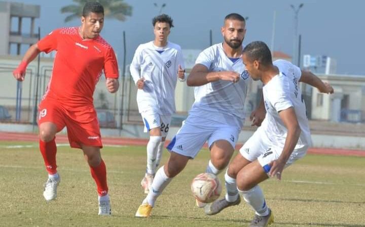 لقطة من مباراة دكرنس وصيد المحلة