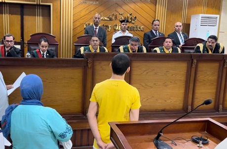 هيئة المحكمة برئاسة المستشار  سامح عبد الحكم 