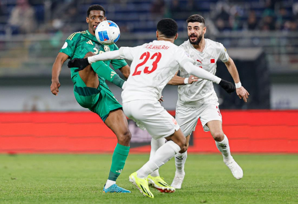 منتخب البحرين والسعودية