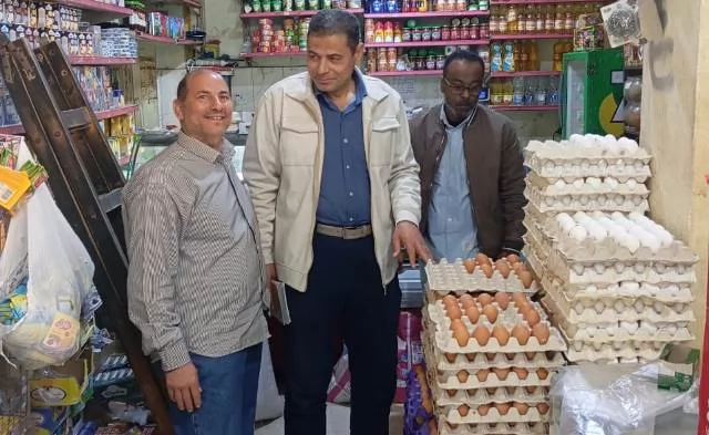 جهاز بدر والمنطقة الطبية يضبطان 126 كيلو لحوم ودواجن وأغذية فاسدة.. صور 