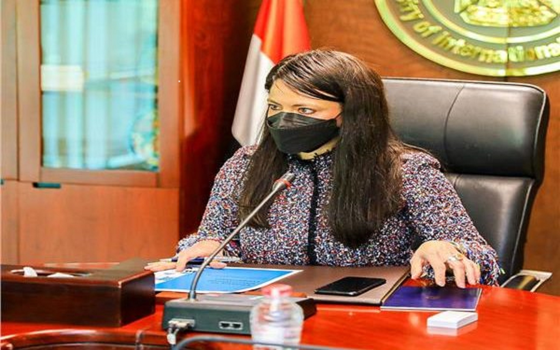 لدكتورة رانيا المشاط وزيرة التعاون الدولي تلتقي بعثة بنك الاستثمار الأوروبي