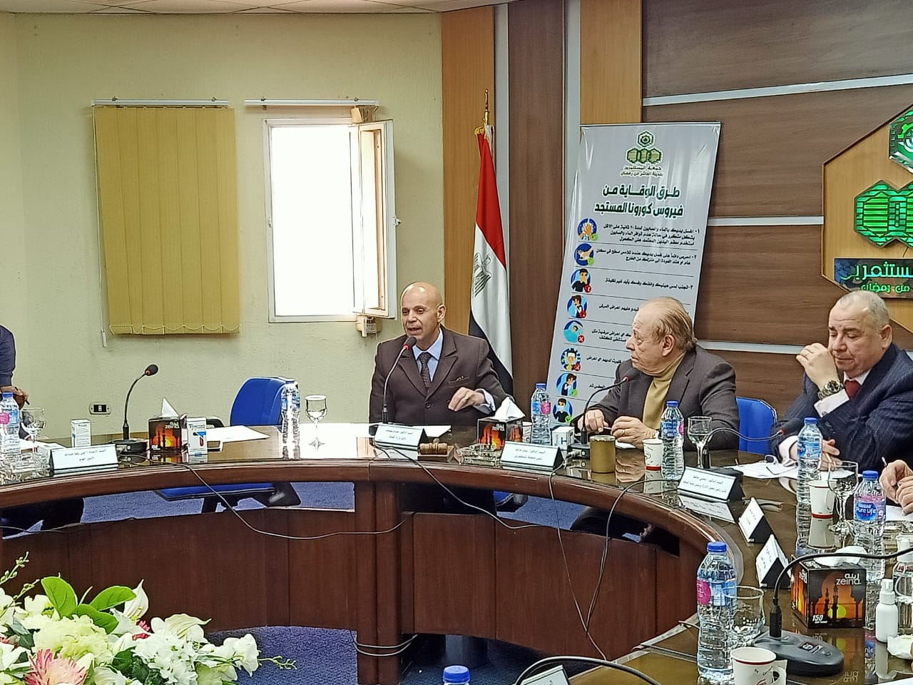 اجتماع لجنة صحة مستثمري العاشر بمشاركة وكيل وزارة الصحة والتأمين الصحى 