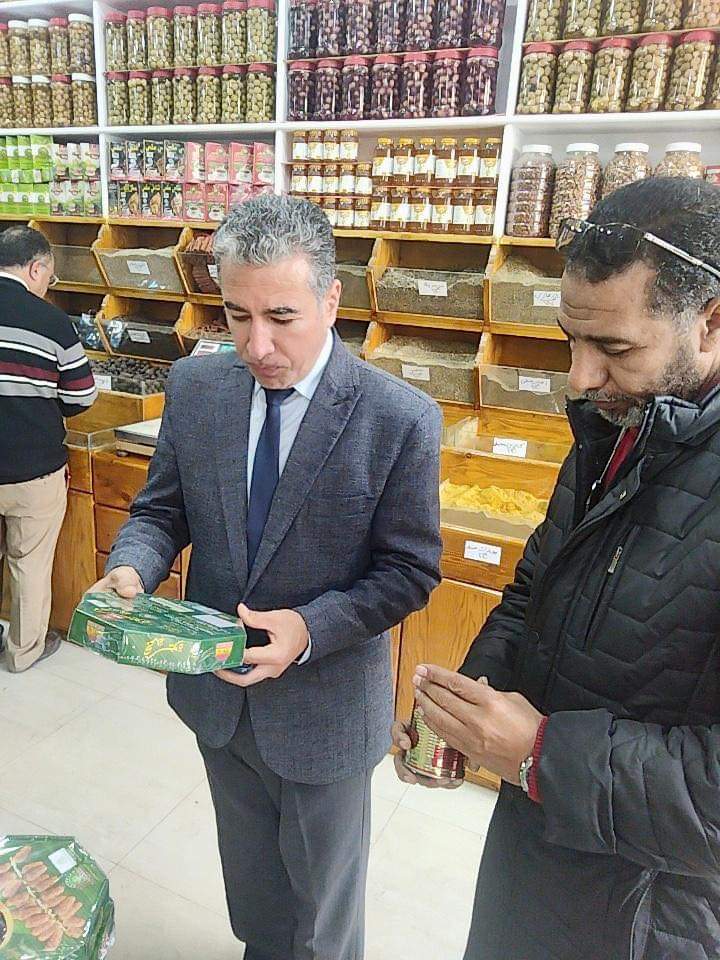 حملات مكثفة لاحكام الرقابة باسواق مطروح 