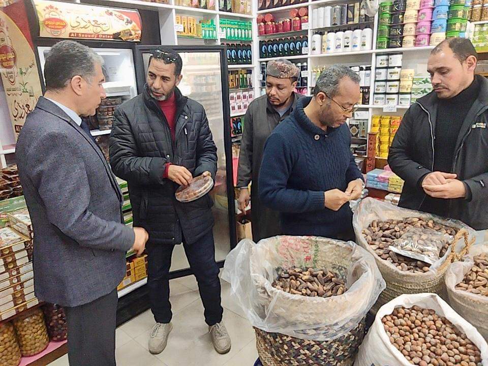 حملات مكثفة لاحكام الرقابة باسواق مطروح 