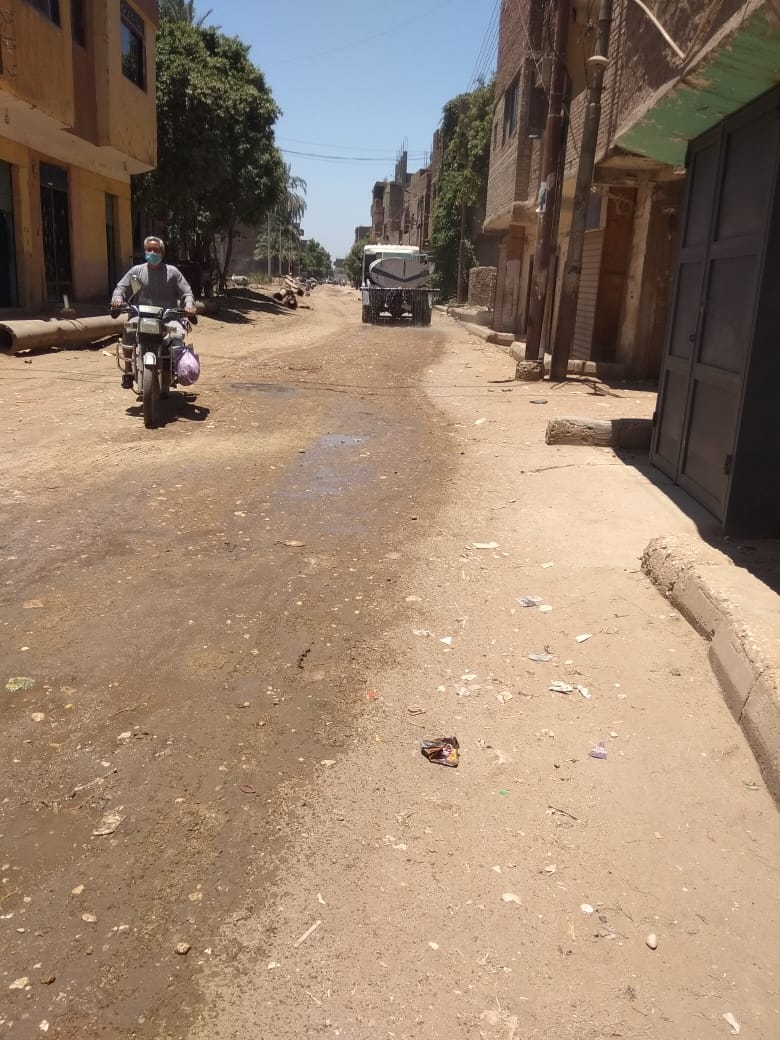 تحرير ١٣ محضر فى حملة الإجراءات الإحترازية بالزينية شمال الأقصر