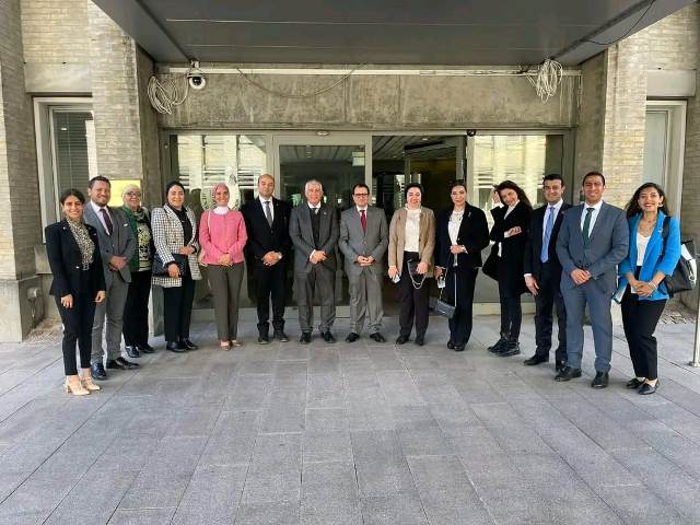 بالصور.. وفد «خارجية النواب» يلتقي أعضاء الجالية المصرية في كوبنهاجن ويزور مقر الكنيسة القبطية الأورثوذكسية 