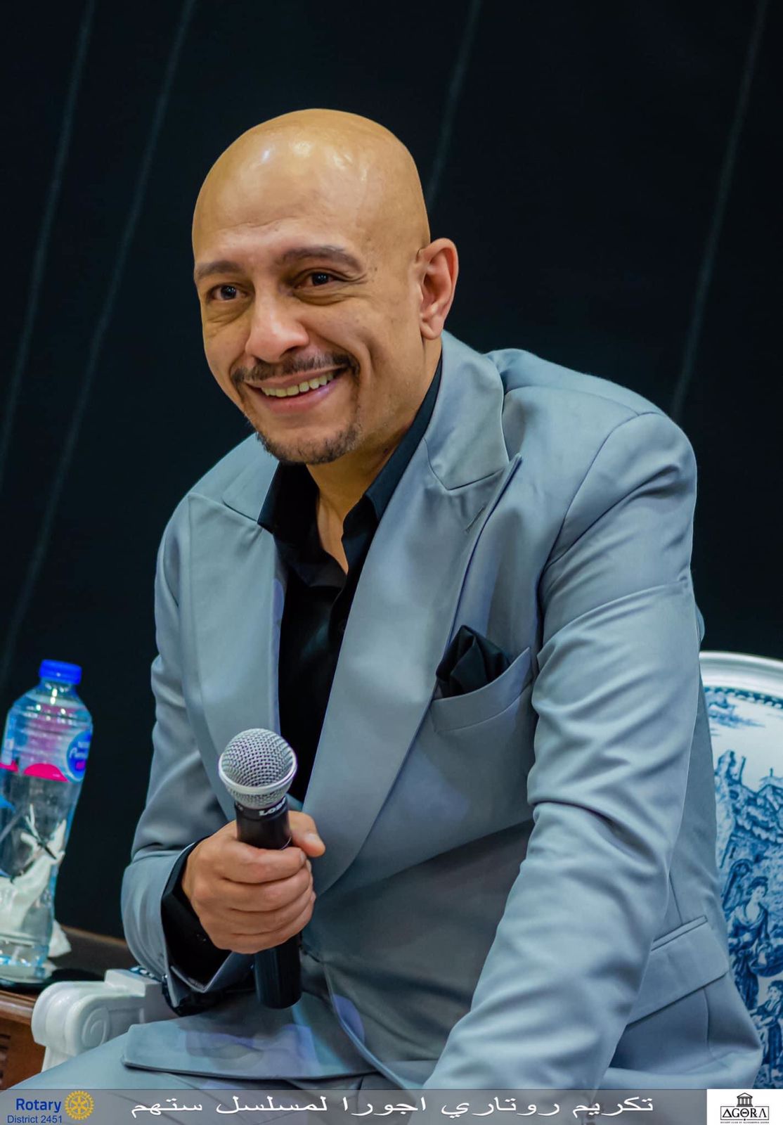 محمد عبدالحافظ يحتفل بعيد ميلاده بحضور نجوم مسلسل 