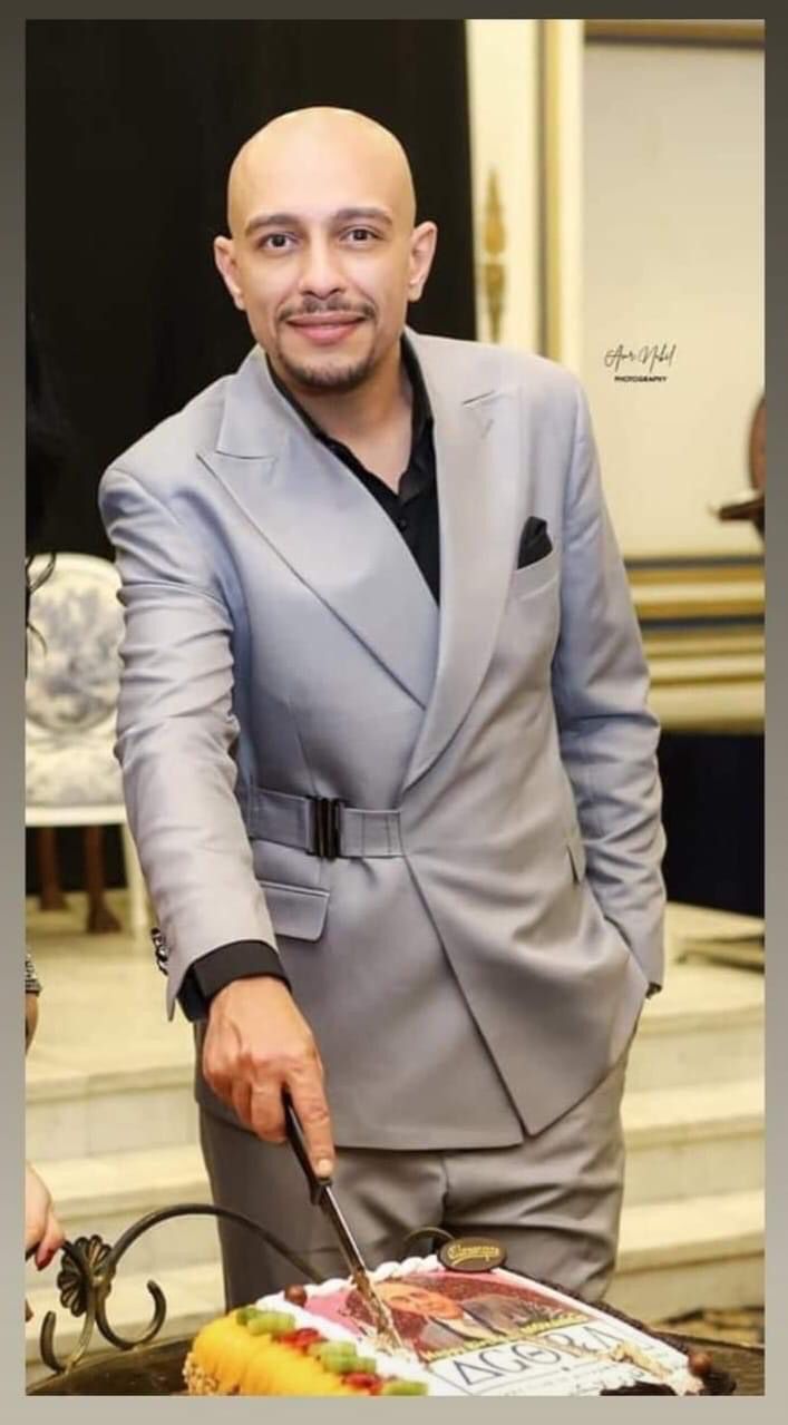 محمد عبدالحافظ يحتفل بعيد ميلاده بحضور نجوم مسلسل 