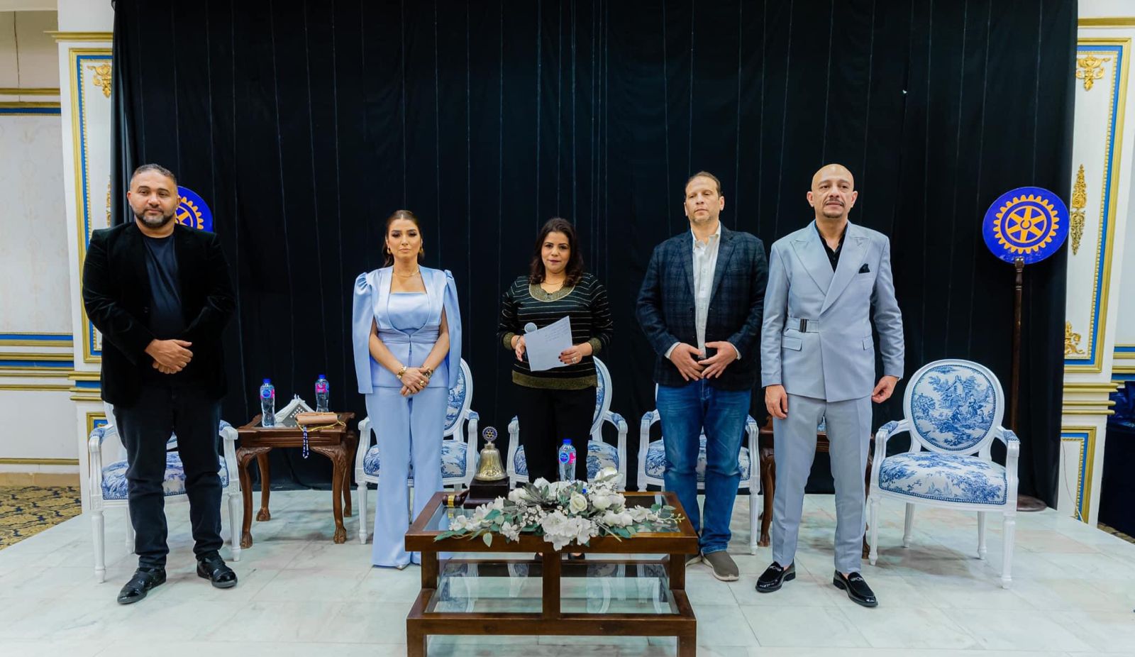 محمد عبدالحافظ يحتفل بعيد ميلاده بحضور نجوم مسلسل 