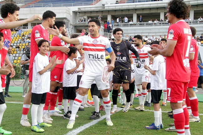 ممر شرفي من فيوتشر للاعبي الزمالك 