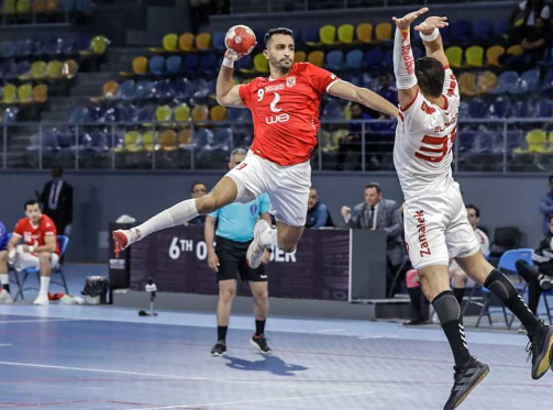 رجال يد الأهلي والزمالك 