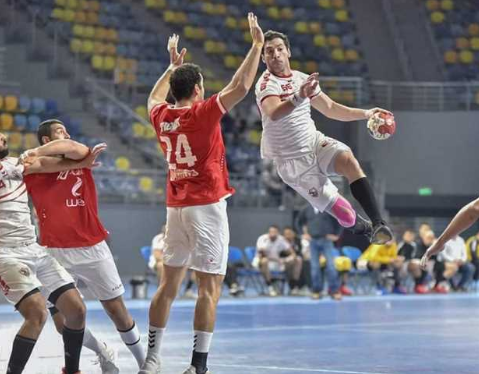 رجال يد الأهلي والزمالك 