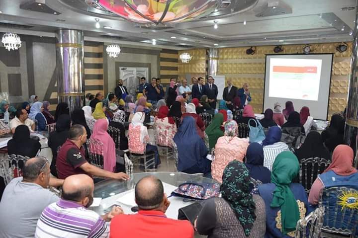 افتتاح دورة تأهيل العاملين بديوان عام بورسعيد والاحياء لمنظومة التحول الرقمي