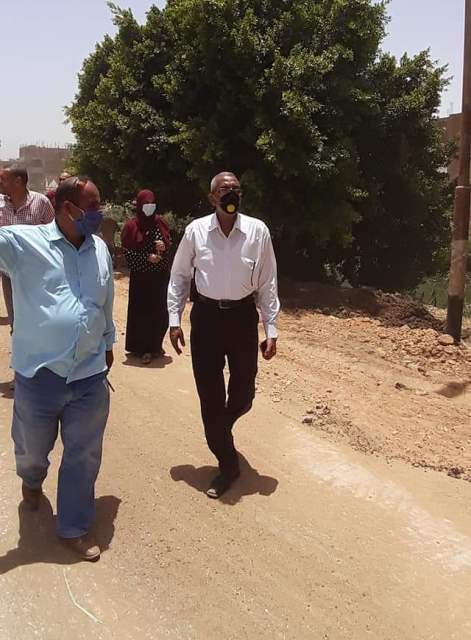 حملات مكثفة لتطهير وتعقيم قرى مركز اسيوط