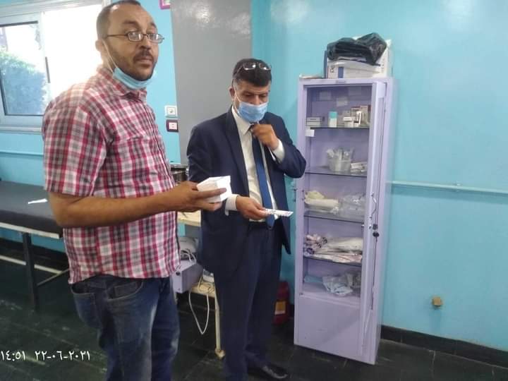 ضبط مستوصف طبي يعمل بدون ترخيص في جرجا بسوهاج