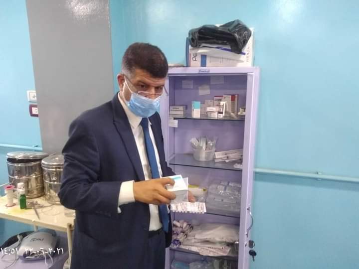 ضبط مستوصف طبي يعمل بدون ترخيص في جرجا بسوهاج