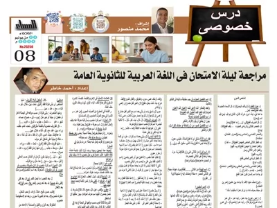 مراجعة نهائية في اللغة العربية
