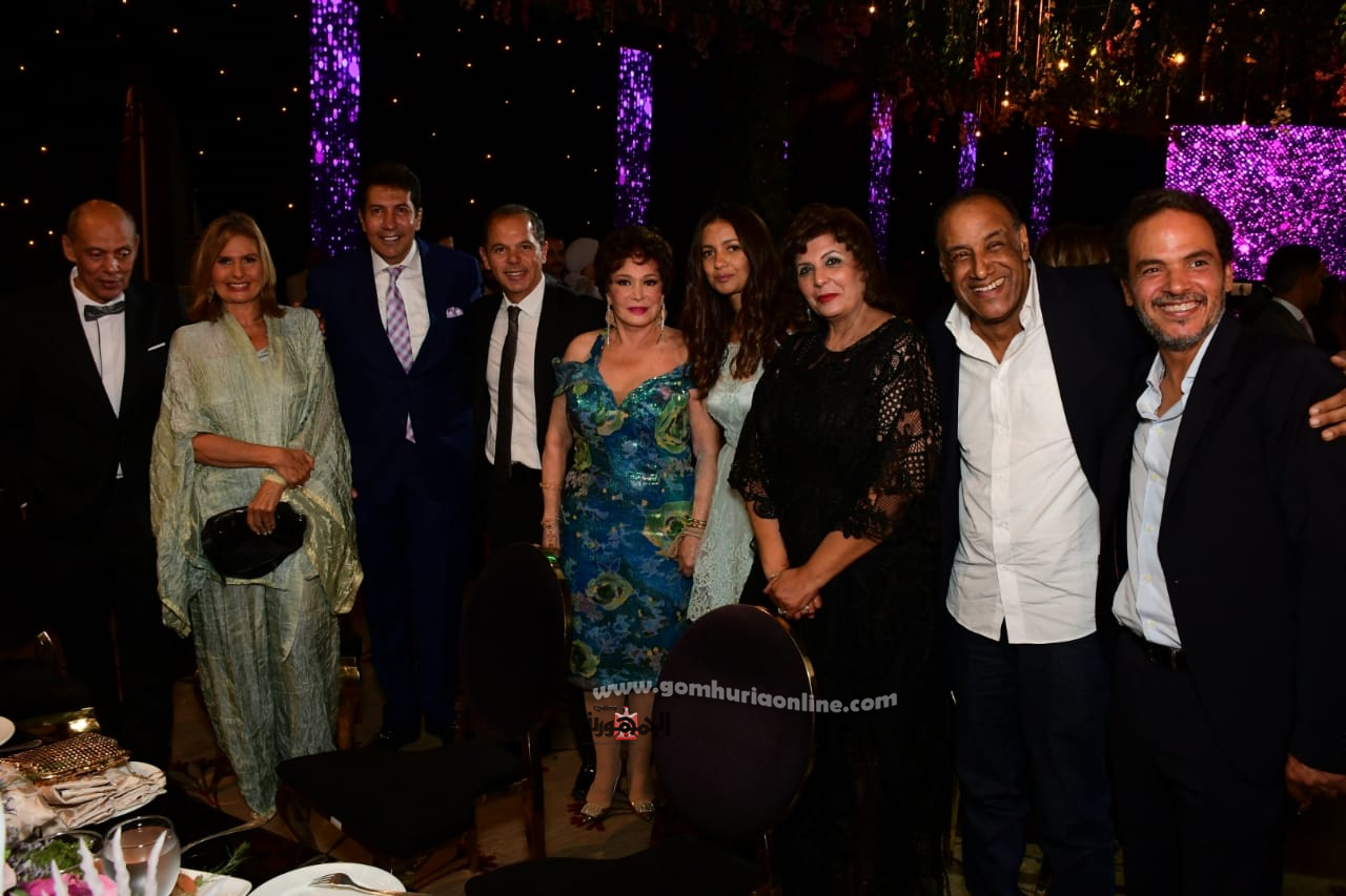 بالصور.. نحوم الفن والمشاهير في زفاف ابنة عصام إمام شقيق الزعيم 