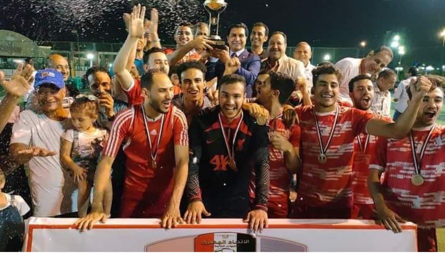 لكوم الأحمربطلا لكأس مصر للميني فوتبول