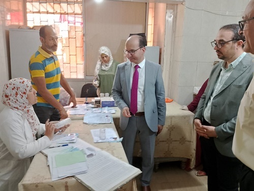 الدكتور حموده الجزار وكيل وزارة الصحة بالقليوبية