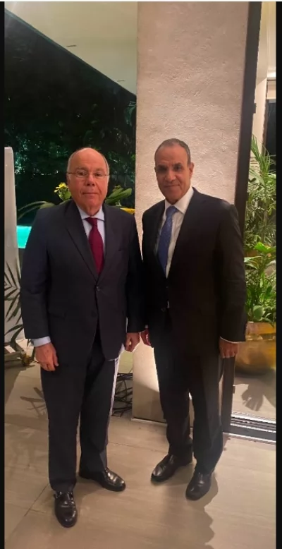 وزير الخارجية يبحث مع نظيره البرازيلي تعزيز التعاون والشراكة مع أمريكا اللاتينية