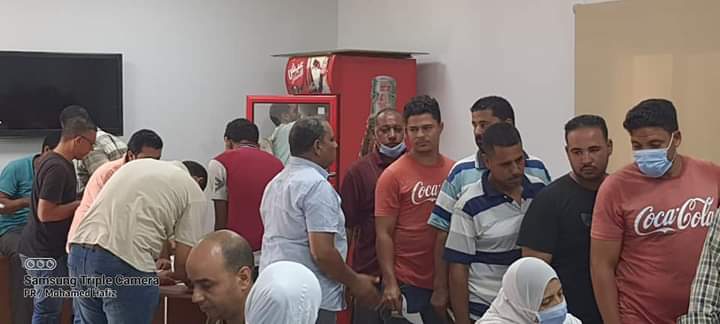 جهود مكثفة للفرق الطبية المتحركة لتطعيم العاملين بالمصالح الحكومية بلقاح كورونا‎ بصحة القليوبية