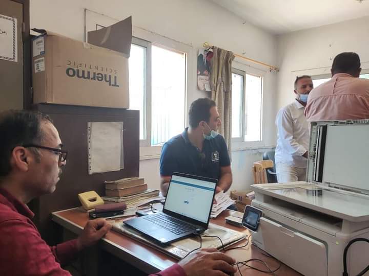 جهود مكثفة للفرق الطبية المتحركة لتطعيم العاملين بالمصالح الحكومية بلقاح كورونا‎ بصحة القليوبية