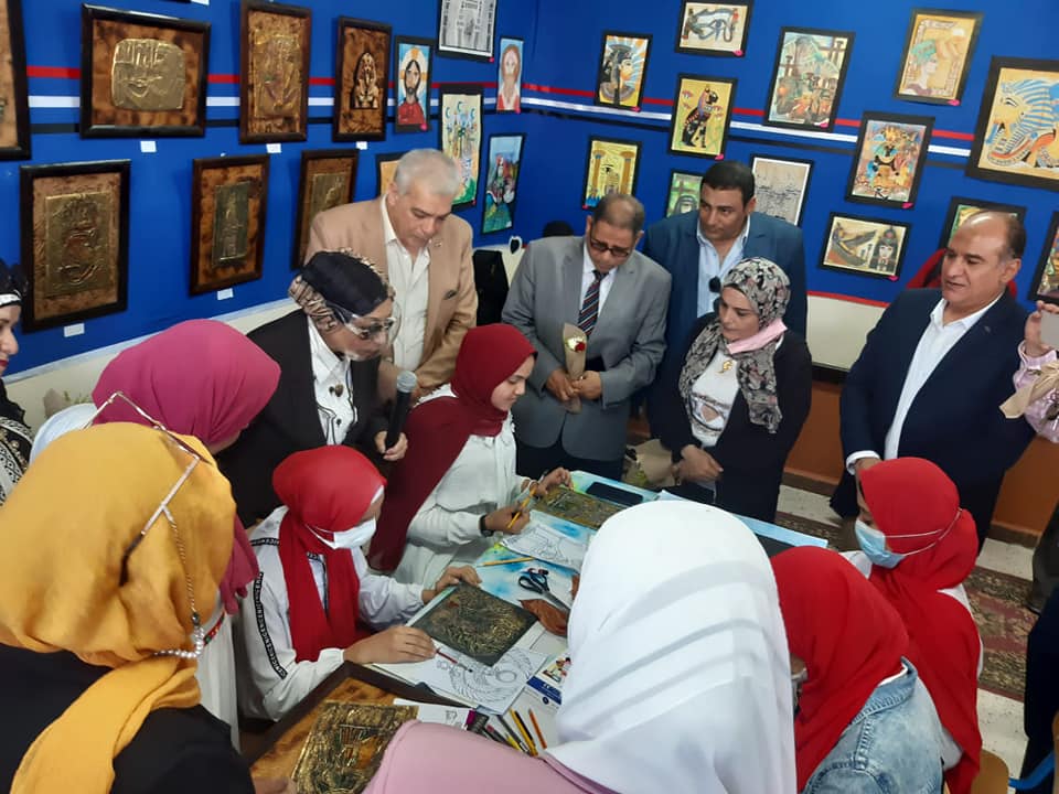 قيادات التعليم يشهدون مبادرة ريحانة لإكتشاف الموهوبين في الإسماعيلية ..صور