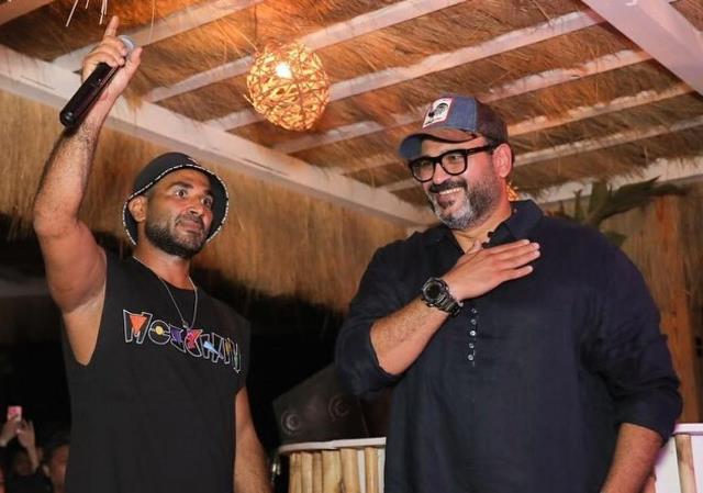 أحمد سعد واكرم حسنى 