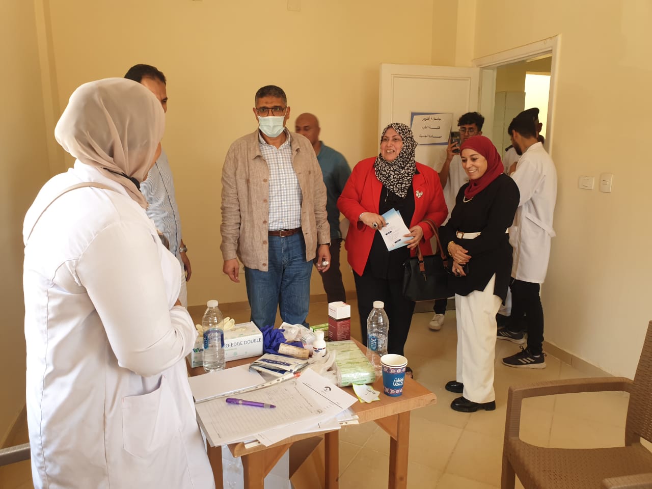 برعاية جهاز مدينة ٦أكتوبرتنظيم قافلة طبية وتوعية صحية مجانية  