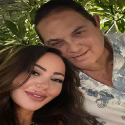 أسما إبراهيم وزوجها 