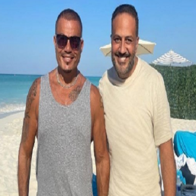 عمرو دياب وخالد سرحان 