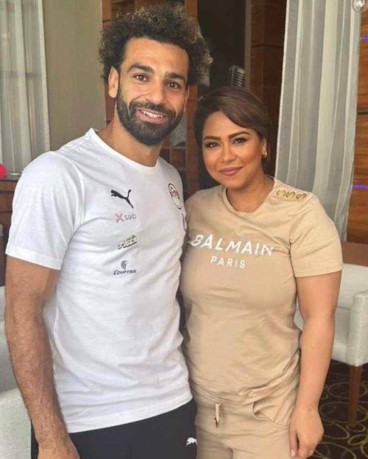 شيرين عبد الوهاب برفقة محمد صلاح
