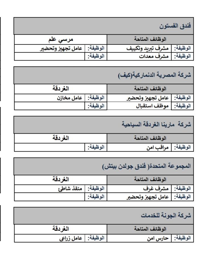 690 فرصة عمل بملتقى توظيف لشباب محافظة البحر الأحمر.. الثلاثاء