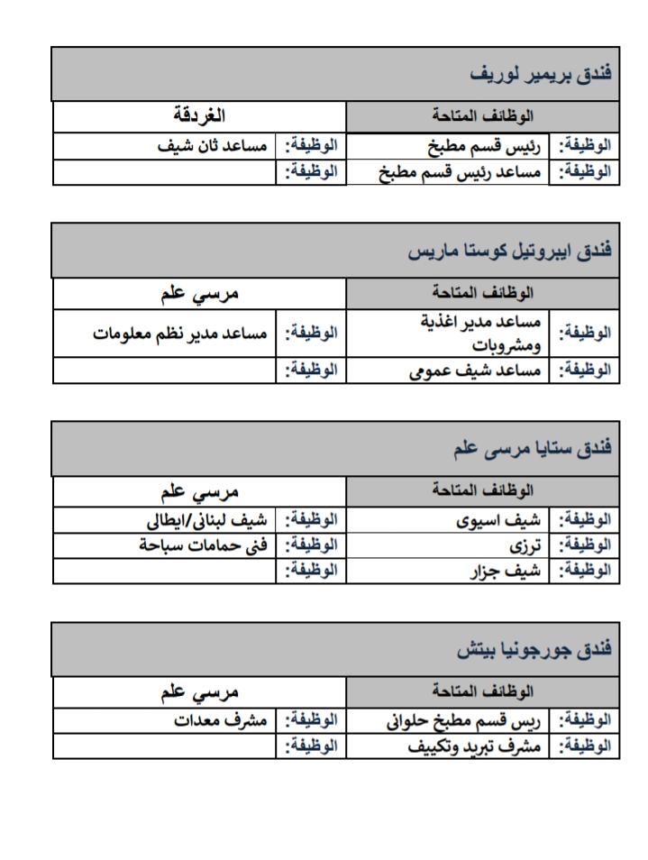 690 فرصة عمل بملتقى توظيف لشباب محافظة البحر الأحمر.. الثلاثاء