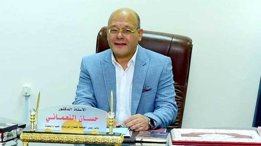 الدكتور حسان النعماني رئيس جامعة سوهاج