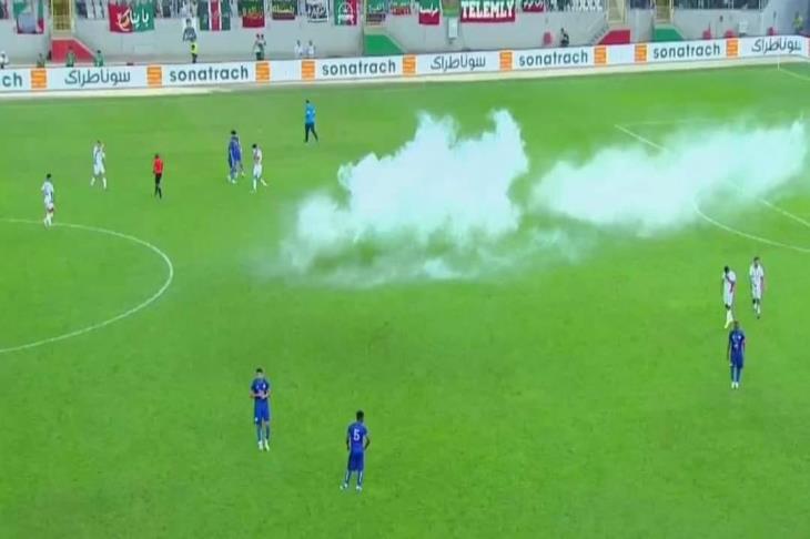 أزمة مباراة مولودية الجزائر والاتحاد المنستيري