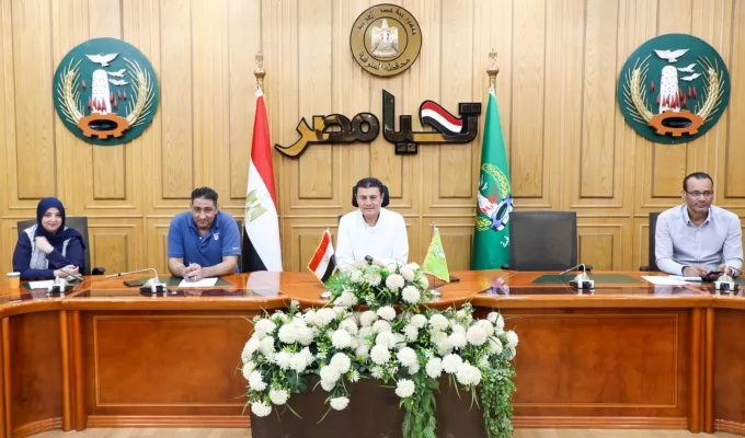 اللواء عبدالله الديب يتابع ملف التصالح في مخالفات البناء بالمنوفية