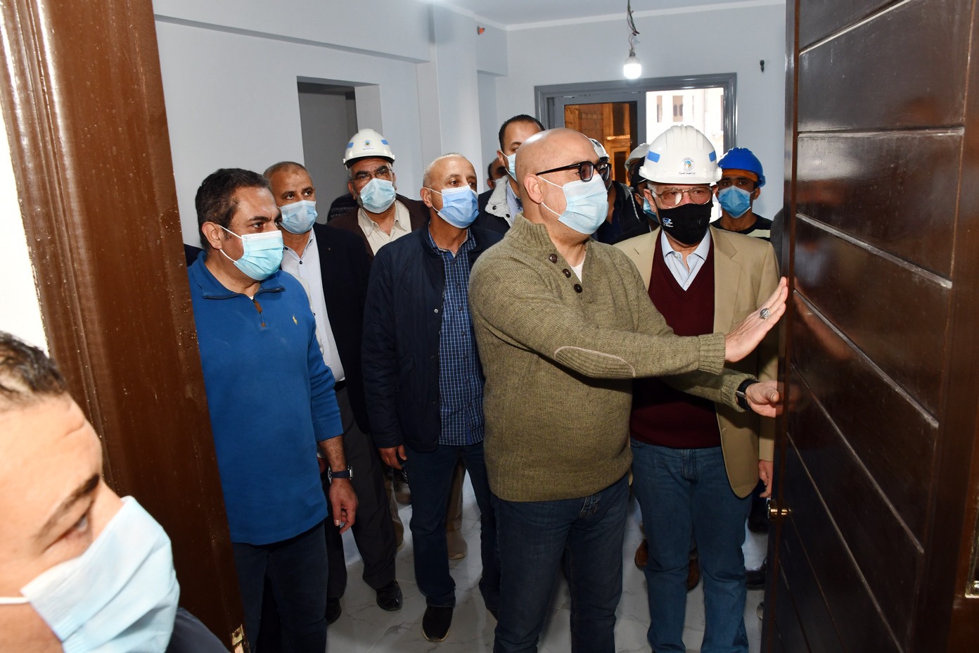 جانب من الزيارة