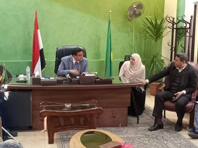  يؤكد على رضا المواطنين والتصدى للتعدي على الاراضي الزراعيه 