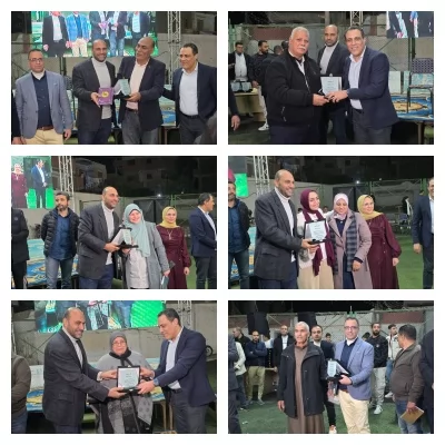 قرية إبنهس بالمنوفية تكرّم المعلمين بالمعاش 